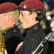 the massed bands of the parachute regiment