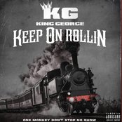Album cover for Keep On Rollin, by King George