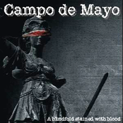 A blindfold stained with blood