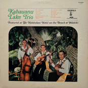 The Kahuanu Lake Trio Featured at The Halekulani Hotel on the Beach at Waikiki