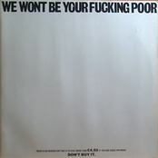 We Won't Be Your Fucking Poor 2LP