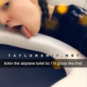 lickin the airplane toilet bc I'm gross like that