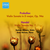 Prokofiev, S: Violin Sonata, Op. 94A / Handel, G.F.: Violin Sonata in D Major, Hwv 371 / Vitali, T.: Chaconne (Milstein) (1955)