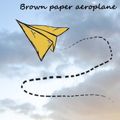 brown paper aeroplane