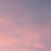 As I watched the moon