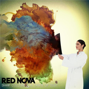 Red Nova: Sharp colours and a taste of dust