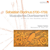 BODINUS, S.: Trio Sonatas Nos. 1-6 from Musikalischen Divertissements, Part IV (Toutes Suites)