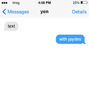 Text with Yen