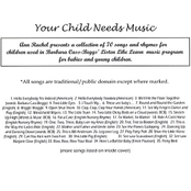 Your Child Needs Music