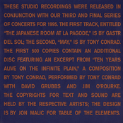 tony conrad & gastr del sol