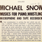 Musics for Piano, Whistling, Microphone, and Tape Recorder