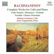 RACHMANINOV: Complete Works for Cello and Piano