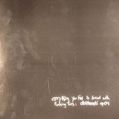 Everything You Feel Is Laced With Fucking Lies