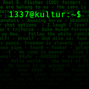 1337-Kultur