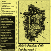 Cell Research: 1