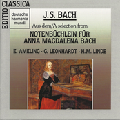 J.S.Bach: Notenbüchlein Für Anna M. Bach: Ameling / Leonhardt(1966)