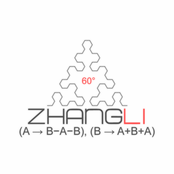 Sierpinski Triangle (A → B−A−B), (B → A+B+A)