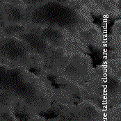 ...where tattered clouds are stranding