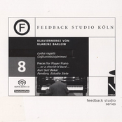 Feedback CD8 - Klavierwerke von Klarenz Barlow