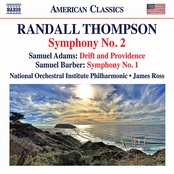 National Orchestral Institute Philharmonic: Thompson: Symphony No. 2 - S. Adams: Drift & Providence - Barber: Symphony No. 1