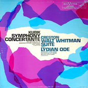 Kubik: Symphony Concertante - Creston: Walt Whitman & Lydian Ode (Mono Version)