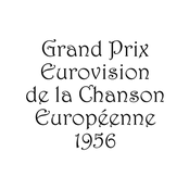 Eurovision song contest 1956 Lugano