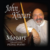 John Khouri plays Mozart on the Pedal Piano