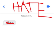 If ur reading this I hate you