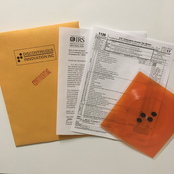 Polyvinyl Chloride Sonosheet Containing Classified Data