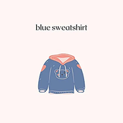 blue sweatshirt