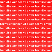 Her vil e vær