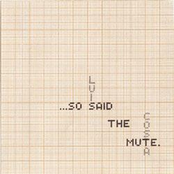 ...so said the mute.