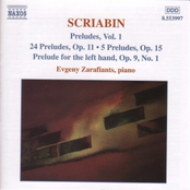 SCRIABIN: Preludes, Vol 1