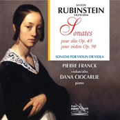 Rubinstein : Sonates pour alto Op. 49 et pour violon Op. 98