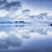 The Blue Circle and the Invisible Square