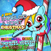 RAINBOW DASH IMPALES HERSELF ON A CANDY CANE