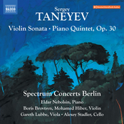 Taneyev: Violin Sonata in A Minor & Piano Quintet in G Minor, Op. 30