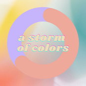 a storm of colors