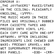 The Joytakers' Rakes/Stars on the Ceiling, Pleasantly Kneeling