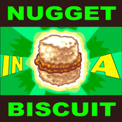 Nugget in a biscuit