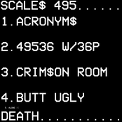495 Acronyms
