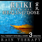 Reiki Binaural Healing Dose Rain Therapy (1h Full Therapy With Bell Every 3 Minutes)