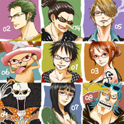 Mayumi Tanaka (luffy),  Kazuya Nakai (zoro), Hiroaki Hirata (sanji), Kappei Yamaguchi (usopp), Akemi Okamura (nami), Ikue Ohtani (chopper), Yuriko Yamaguchi (robin)