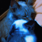 Lake Painted in Blue