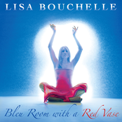 Lisa Bouchelle: Bleu Room With A Red Vase