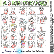 A Pill For Every Mood - 2005 Songwriter's Catalog