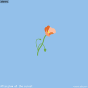 Afterglow of the sunset