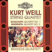 Schulhoff / Weill / Hindemith: String Quartetts