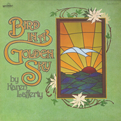 Bird in a Golden Sky