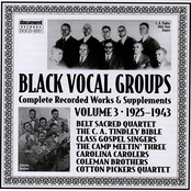Black Vocal Groups Vol. 3 (1925-1943)